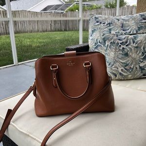 Kate Spade Cognac Crossbody Tote